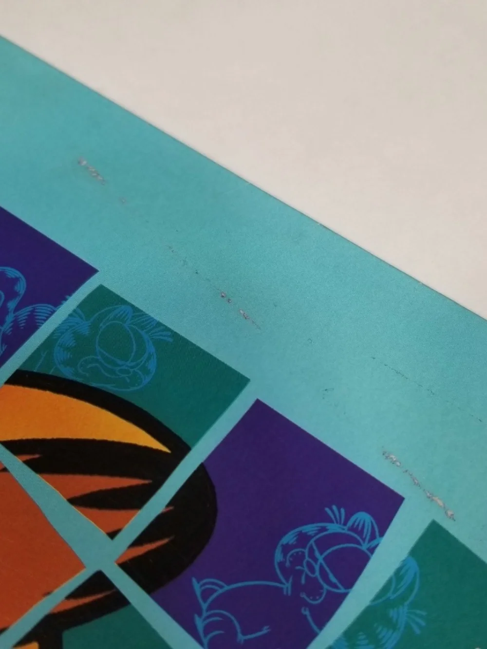 Vintage Mead Garfield Cat Portfolio Folder 12x9 3/8